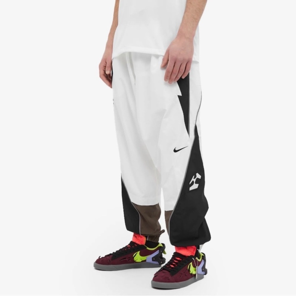 Nike‎ x Acronym Woven Pants White Black XXL Techwear CZ4672
